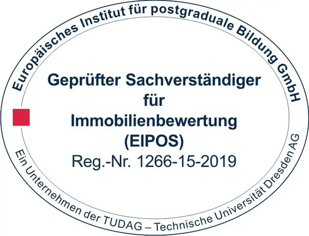 Europäisches Institut für postgraduale Bildung GmbH Geprüfter Sachverständiger für Immobilienbewertung (EIPOS)
