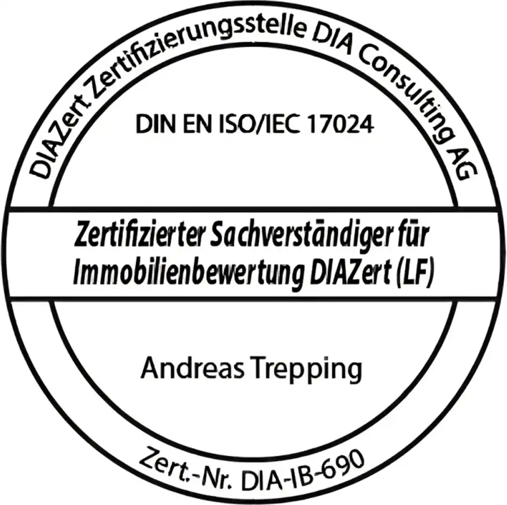 DIAZert Zertifizierungsstelle DIA Consulting AG Zertifizierter Sachverständiger für Immobilienbewertung DIAZert (LF)
